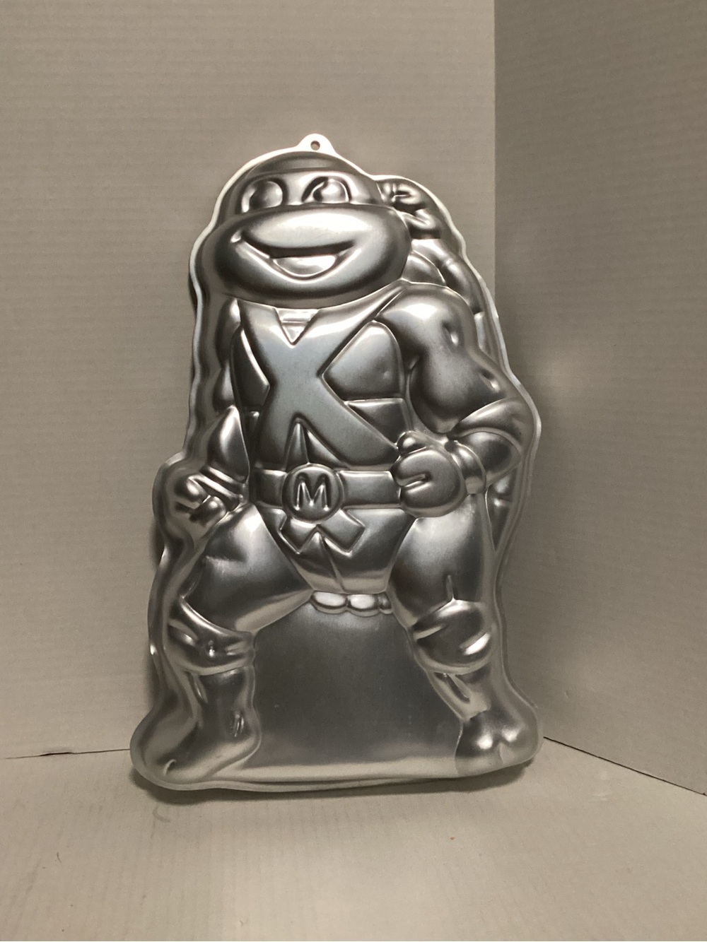 Wilton Silver Superhero Turtle Character Cake Pan